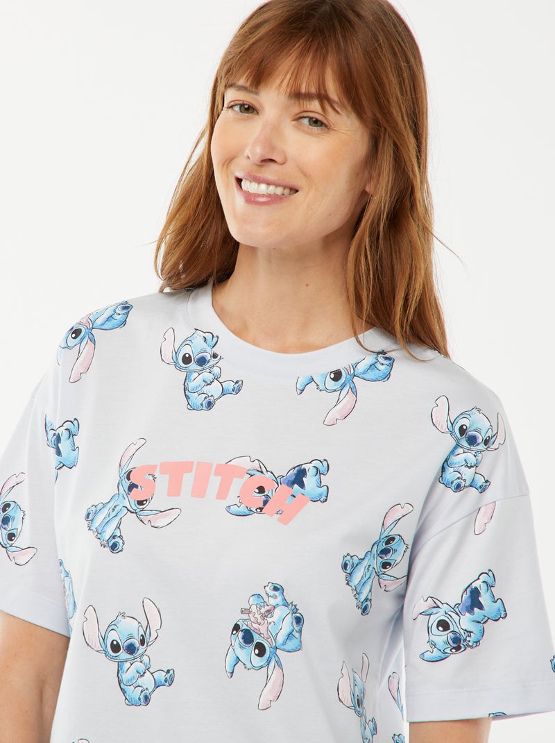Camisón estampado 'Stitch' AZUL - Kiabi