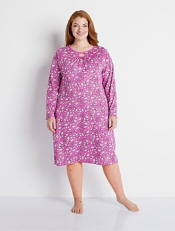 Camisón estampado vegetal - Afibel