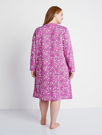 Camisón estampado vegetal - Afibel