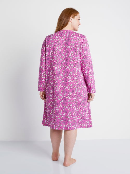 Camisón estampado vegetal - Afibel - Kiabi Camisón estampado vegetal - Afibel - Kiabi