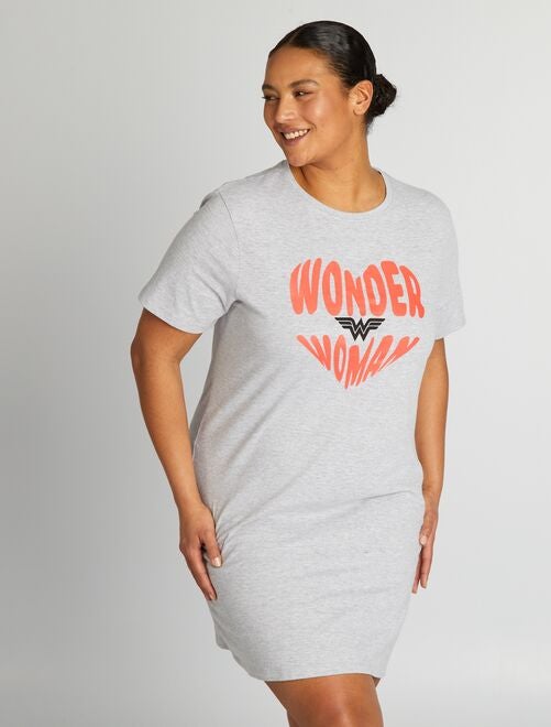 Camisón estilo camiseta 'Wonder Woman' - Kiabi