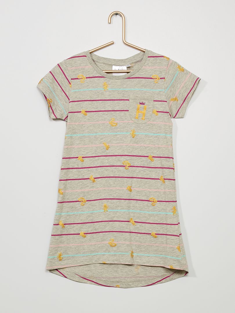 Camisón 'Harry Potter' gris a rayas - Kiabi