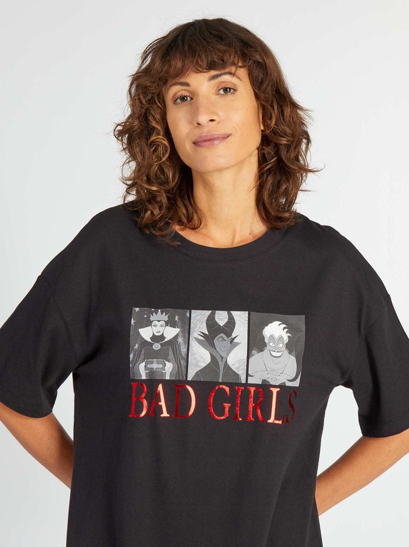 Camisón + legging 'Bad Girls' de 'Disney' NEGRO - Kiabi