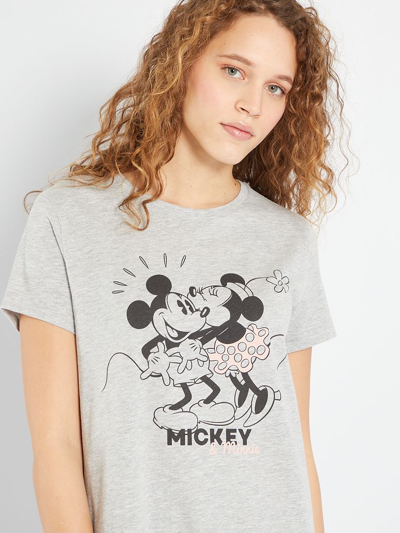 Camisón 'Mickey y Minnie' GRIS - Kiabi