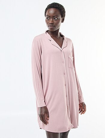 Camisón midi liso