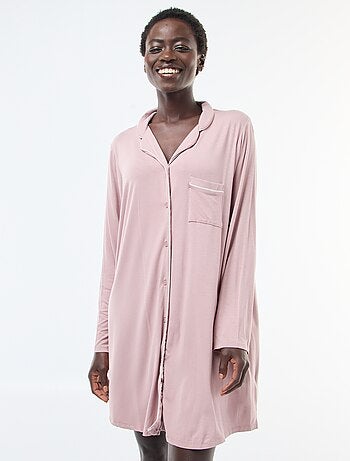 Camisón midi liso