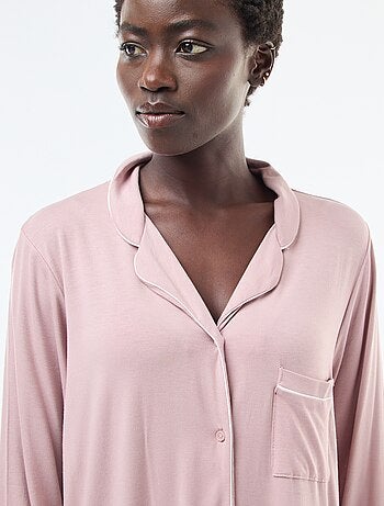 Camisón midi liso
