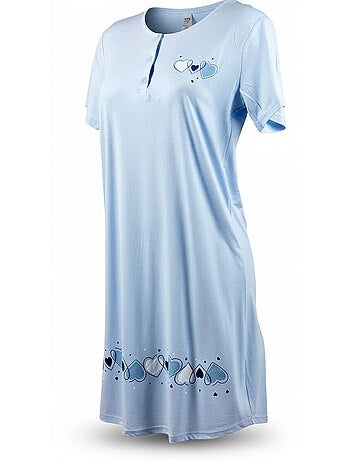 Camisón mujer microfibra manga corta OZABI