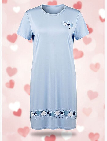 Camisón mujer microfibra manga corta OZABI