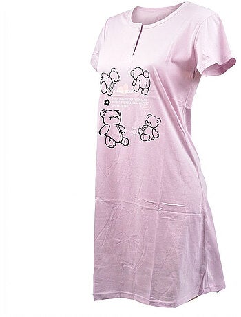 Camisón mujer microfibra manga corta OZABI