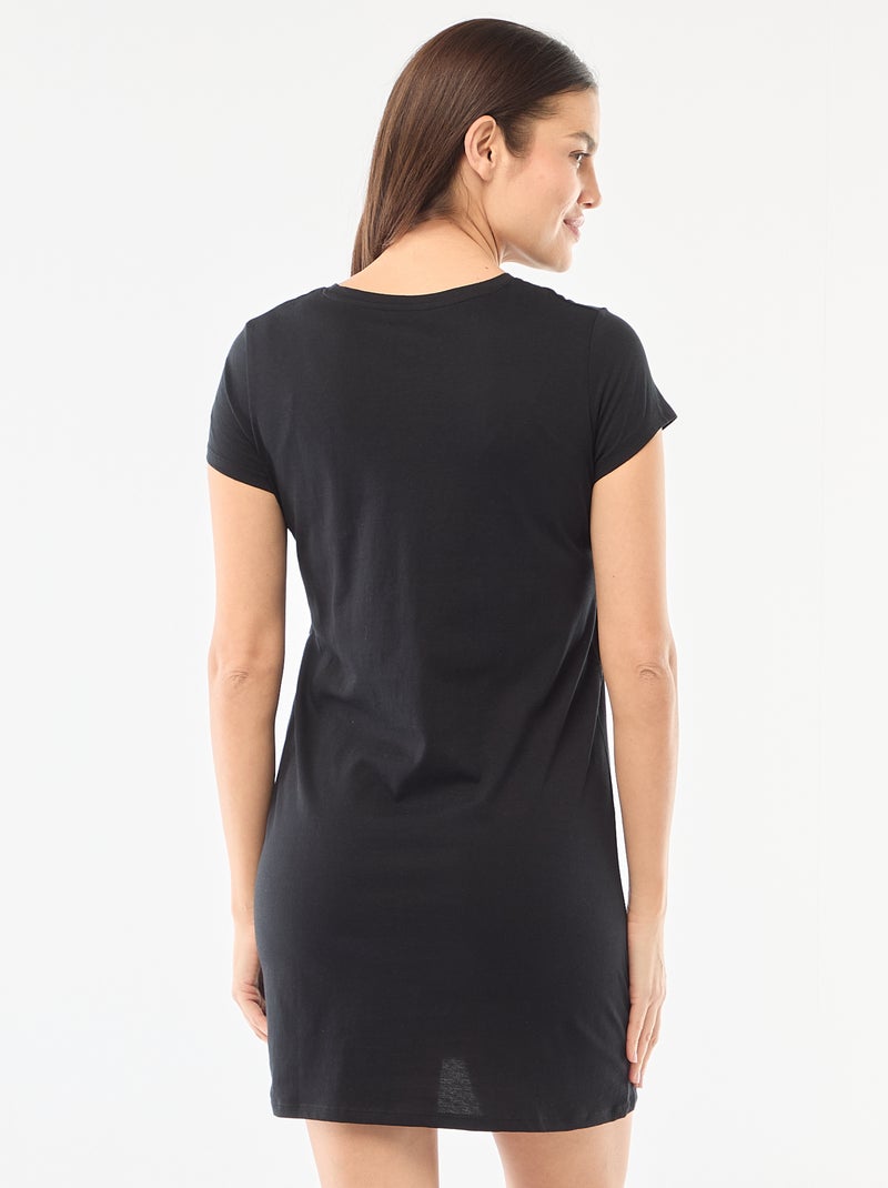 Camisón Negro - Kiabi