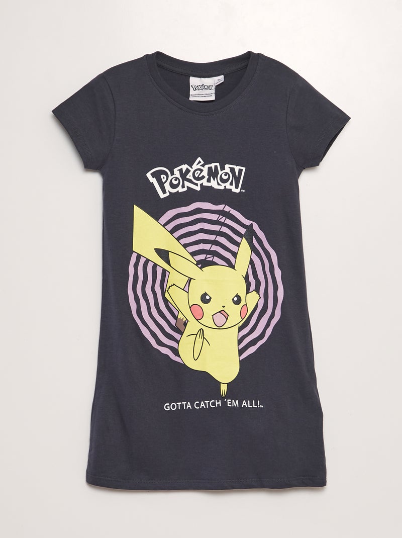 Camisón 'Pokemon' NEGRO - Kiabi