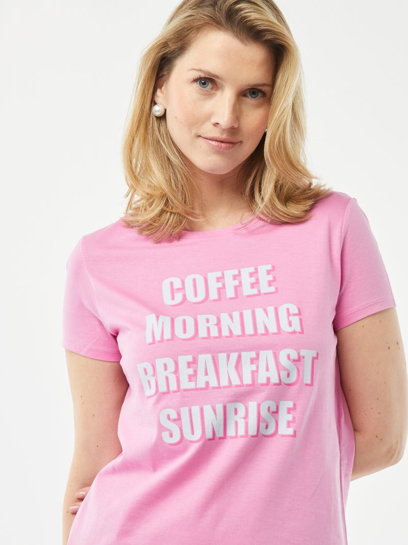 Camisón ROSA - Kiabi