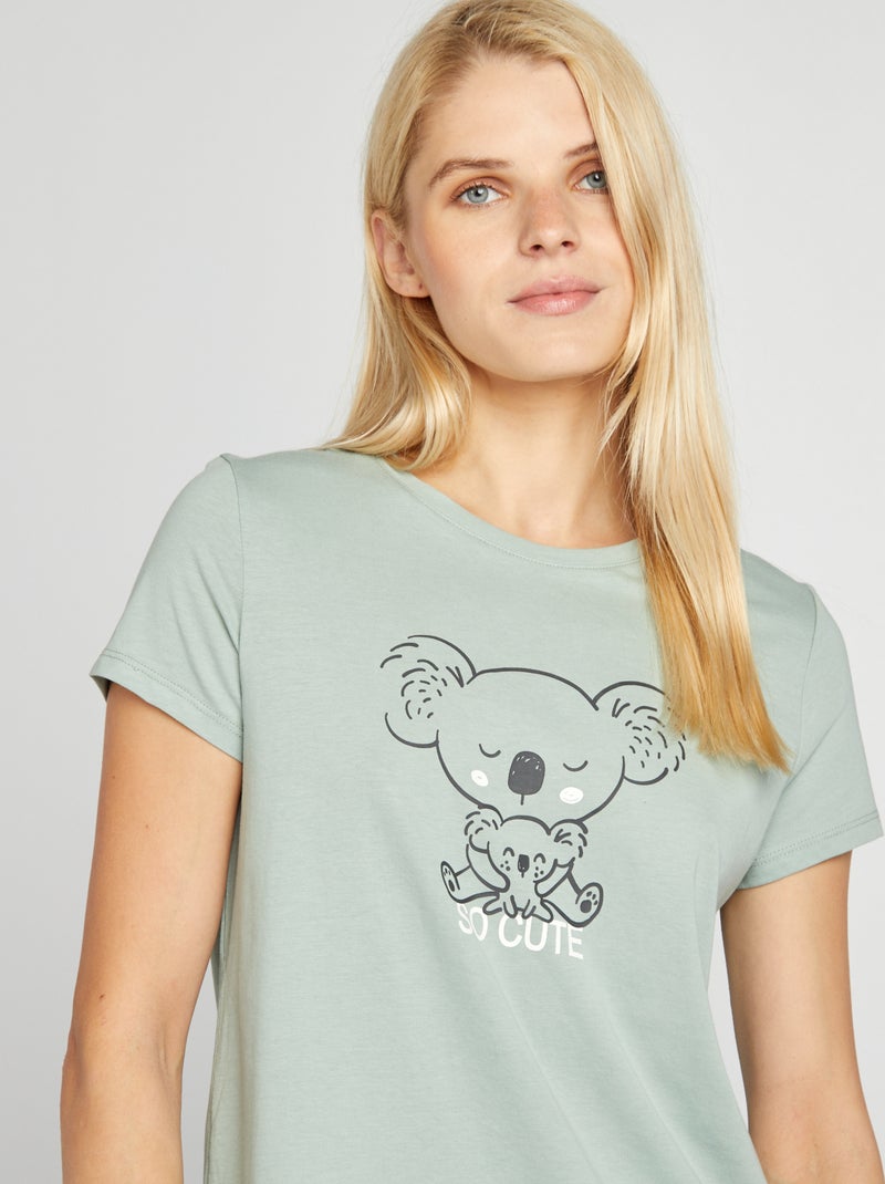 Camisón VERDE - Kiabi