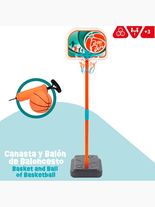 Canasta baloncesto niños con balón cb toys - Kiabi