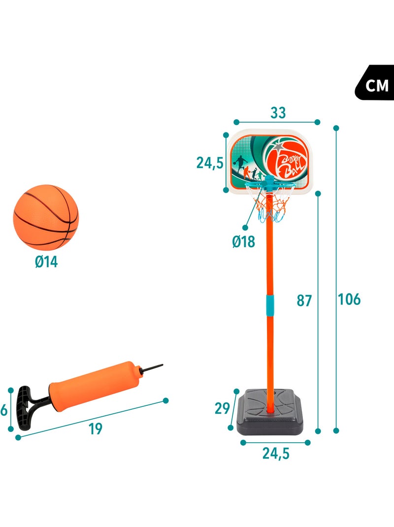 Canasta baloncesto niños con balón cb toys N/D - Kiabi