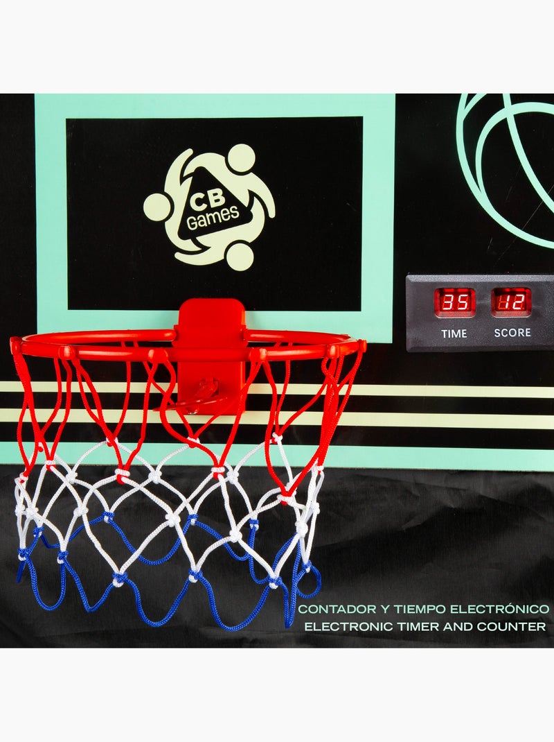 Canasta de baloncesto con estructura de retorno y marcador electrónico cb games N/D - Kiabi