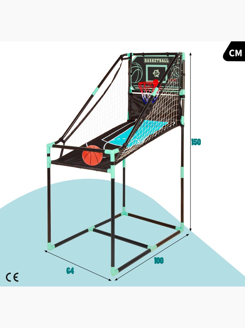 Canasta de baloncesto con estructura de retorno y marcador electrónico cb games N/D - Kiabi