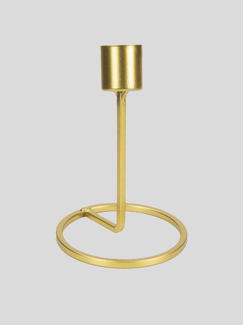 Candelabro metálico dorado AMARILLO - Kiabi