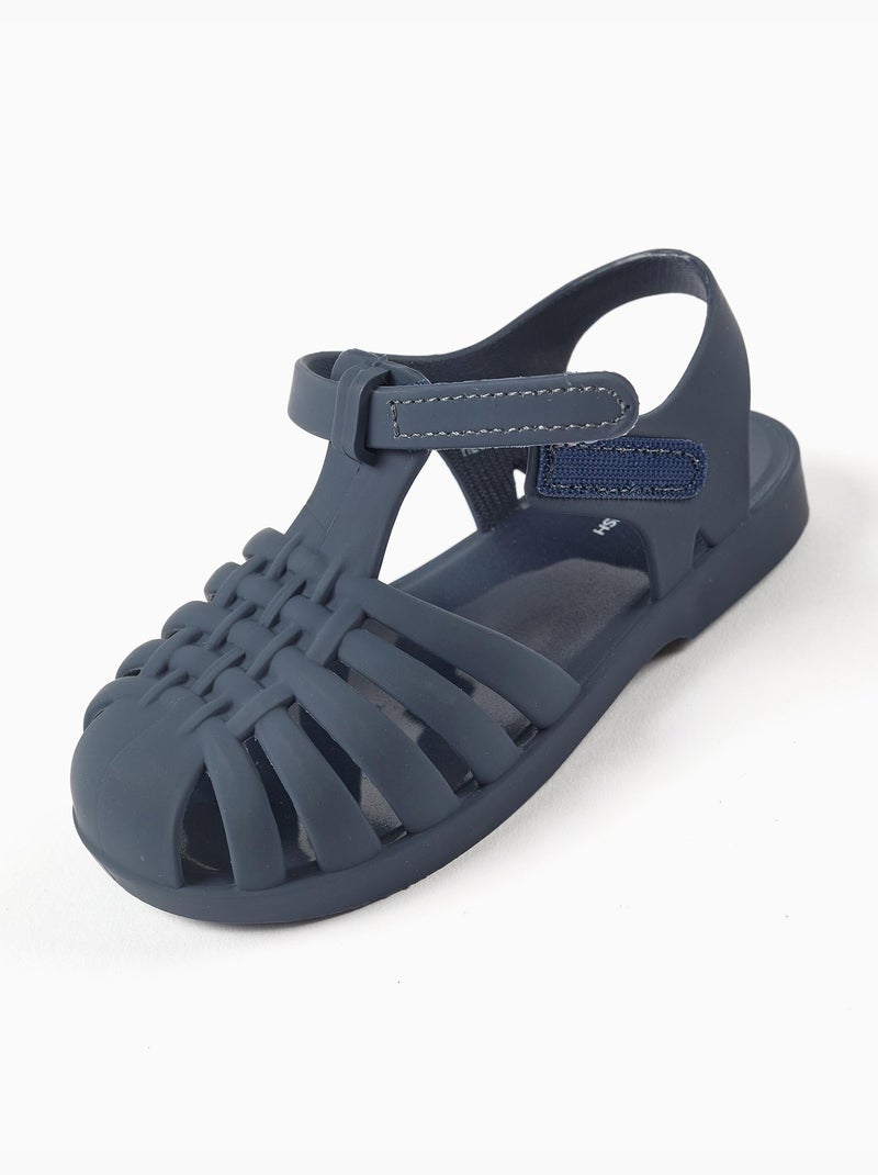 Cangrejeras de goma con tira autoadherente Azul Azul - Kiabi