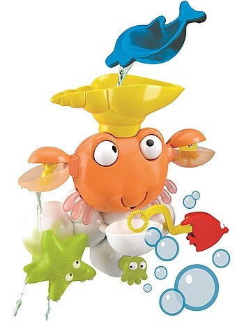 Cangrejo de agua, juguete de ba?o con juego de actividades completo en forma de cangrejo