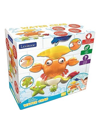 Cangrejo de agua, juguete de ba?o con juego de actividades completo en forma de cangrejo
