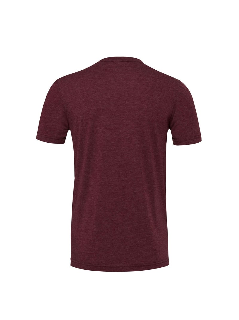 Canvas - Camiseta de manga corta con cuello redondo Triblen para hombre Violeta claro - Kiabi