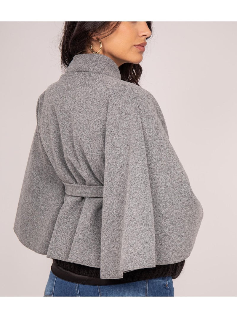 Capa corta ULIOS Gris - Kiabi