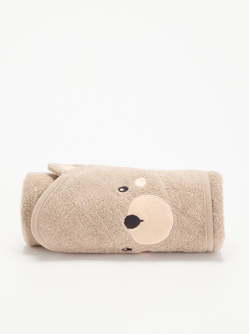 Capa de baño con capucha animada - Kiabi Capa de baño con capucha animada - Kiabi