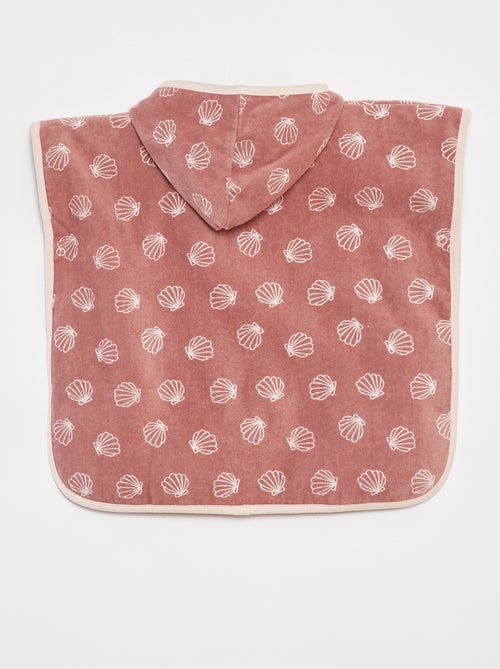 Capa de baño con capucha - Kiabi