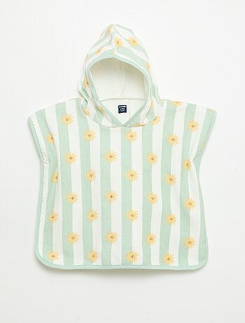 Capa de baño con capucha