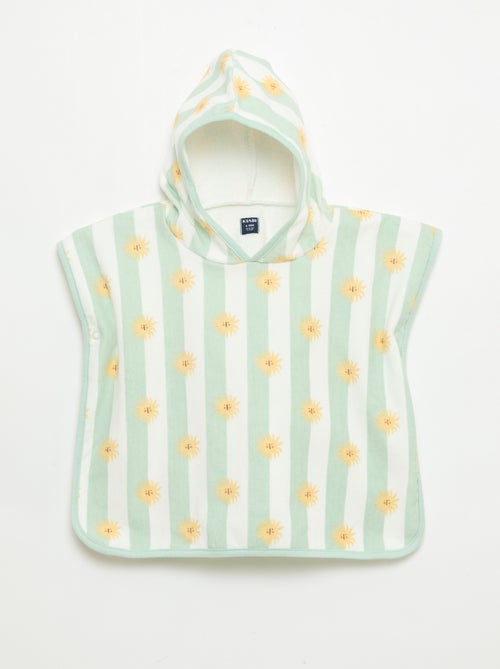 Capa de baño con capucha - Kiabi