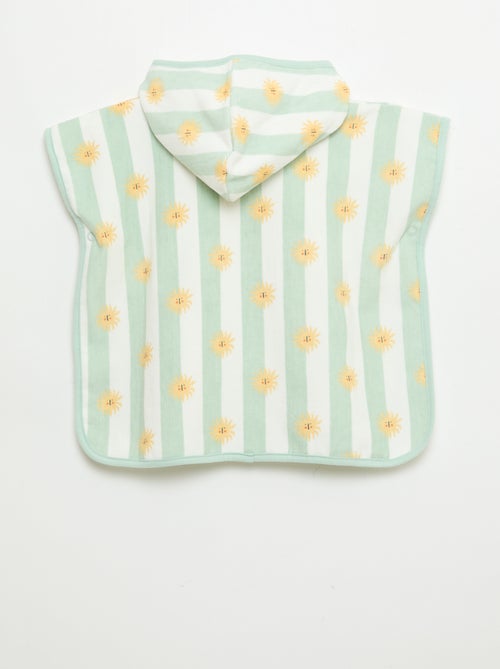 Capa de baño con capucha - Kiabi