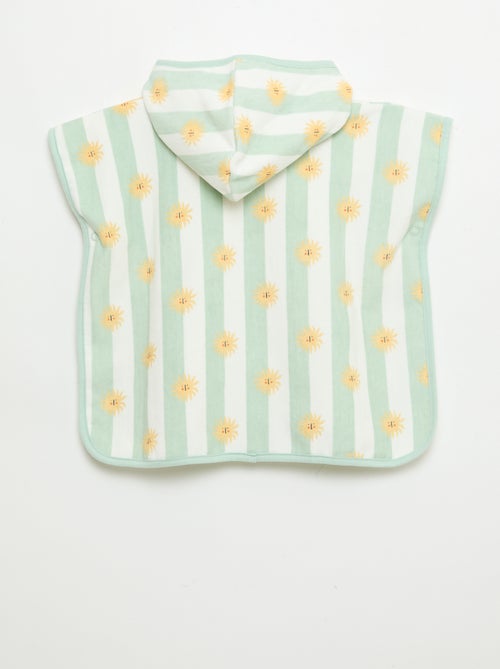 Capa de baño con capucha - Kiabi
