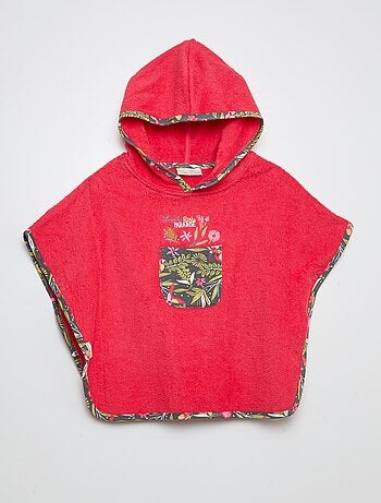 Capa de baño con capucha y estampado 'Petit Béguin'