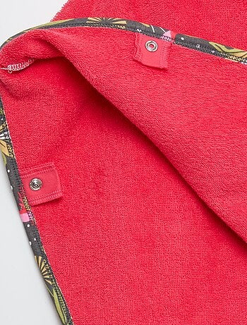 Capa de baño con capucha y estampado 'Petit Béguin'