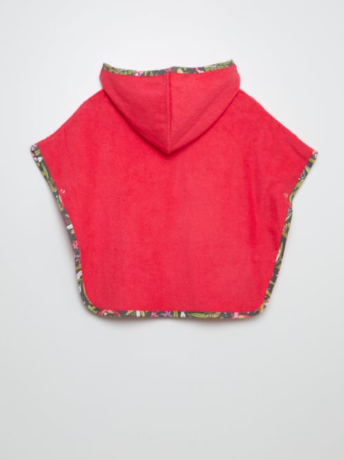 Capa de baño con capucha y estampado 'Petit Béguin' - Kiabi