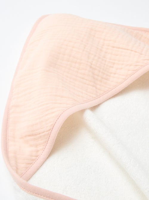 Capa de baño de algodón 62 x 104 cm - Kiabi