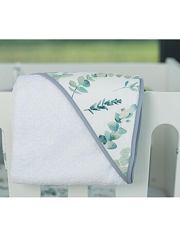 Capa de baño de algodón y bambú, eucalyptus - SEVIRA KIDS