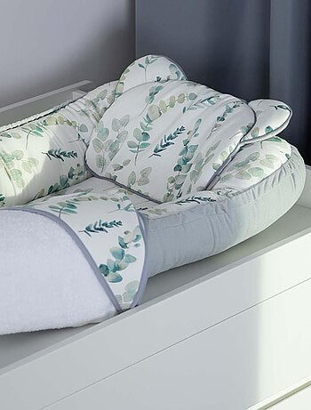 Capa de baño de algodón y bambú, eucalyptus | SEVIRA KIDS