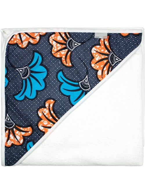 Capa de baño de algodón y fibras de bambú blanca, wax | SEVIRA KIDS - Kiabi