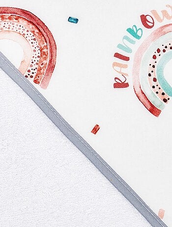 Capa de baño de bambú - rainbow | SEVIRA KIDS