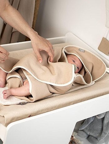 Capa de baño de bebé en algodón de panal | SEVIRA KIDS