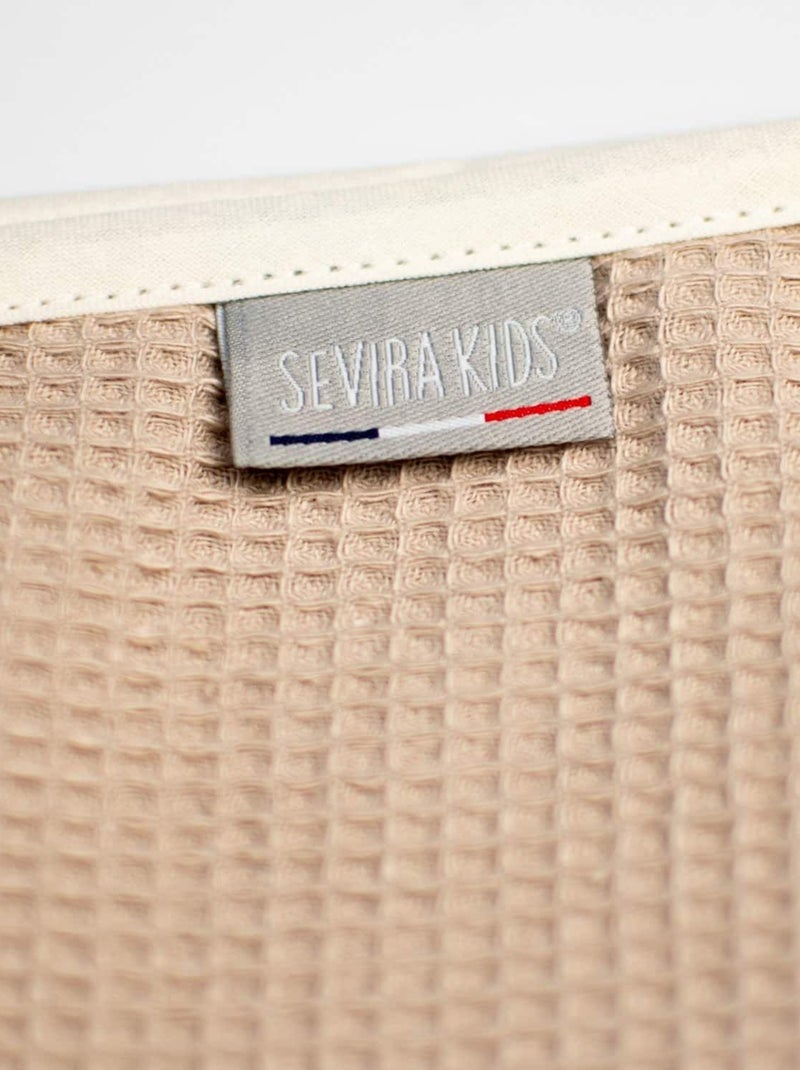 Capa de baño de bebé en algodón de panal | SEVIRA KIDS Beige - Kiabi