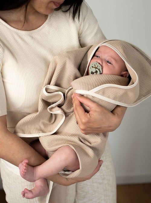 Capa de baño de bebé en algodón de panal | SEVIRA KIDS - Kiabi