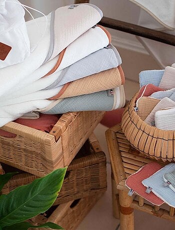 Capa de baño de gasa de algodón, jeanne | SEVIRA KIDS