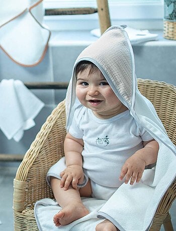 Capa de baño de gasa de algodón, jeanne | SEVIRA KIDS