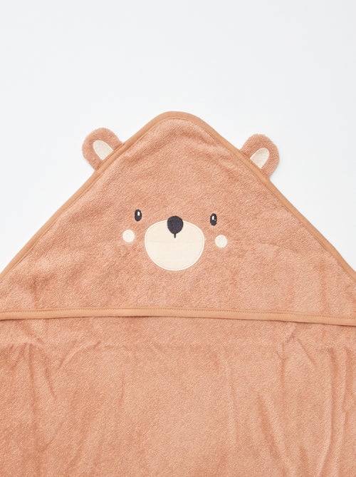 Capa de baño de rizo con orejas de animales - Kiabi