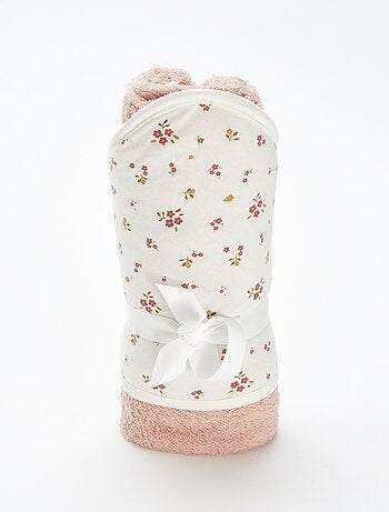 Capa de baño de rizo estampada - 75 x 75 cm