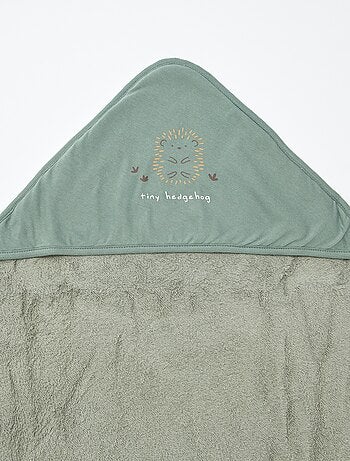 Capa de baño de rizo estampada - 75 x 75 cm